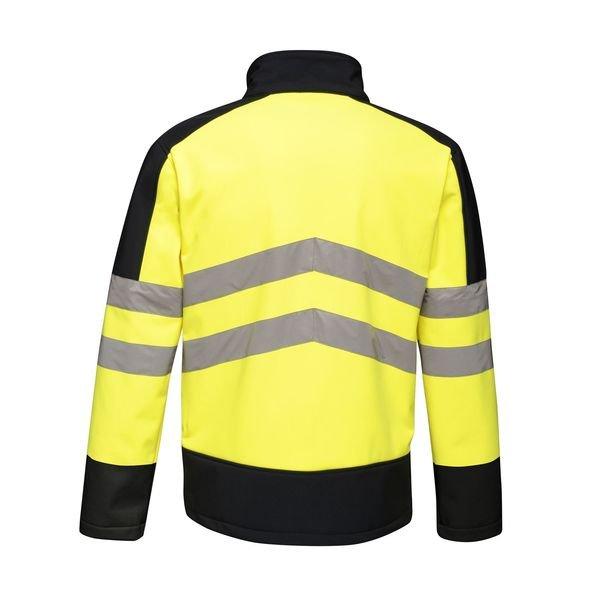 Regatta Hi Vis Pro SoftshellArbeitsjacke, reflektierende Details