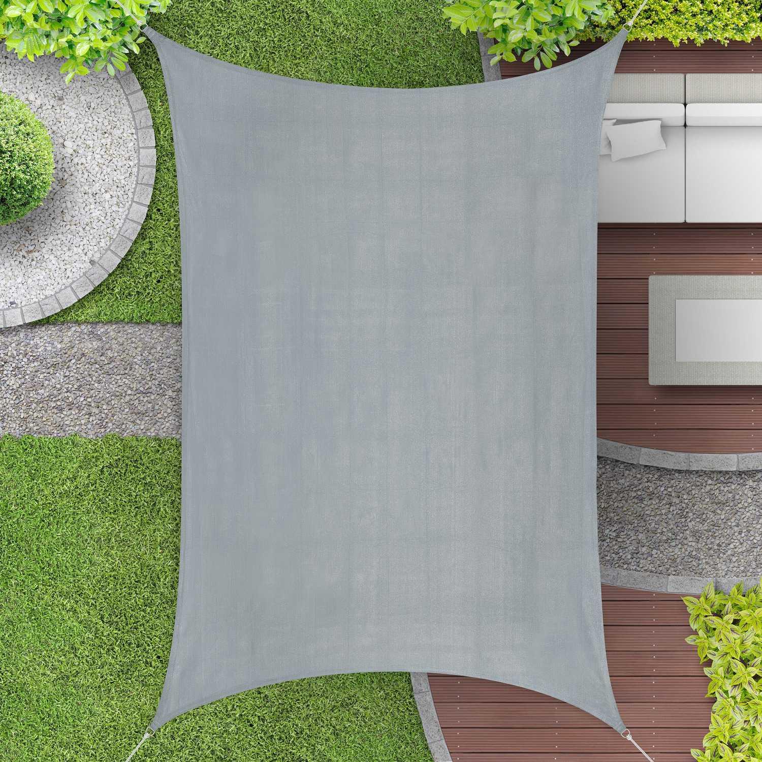 Northix Rechteckige Markise HDPE