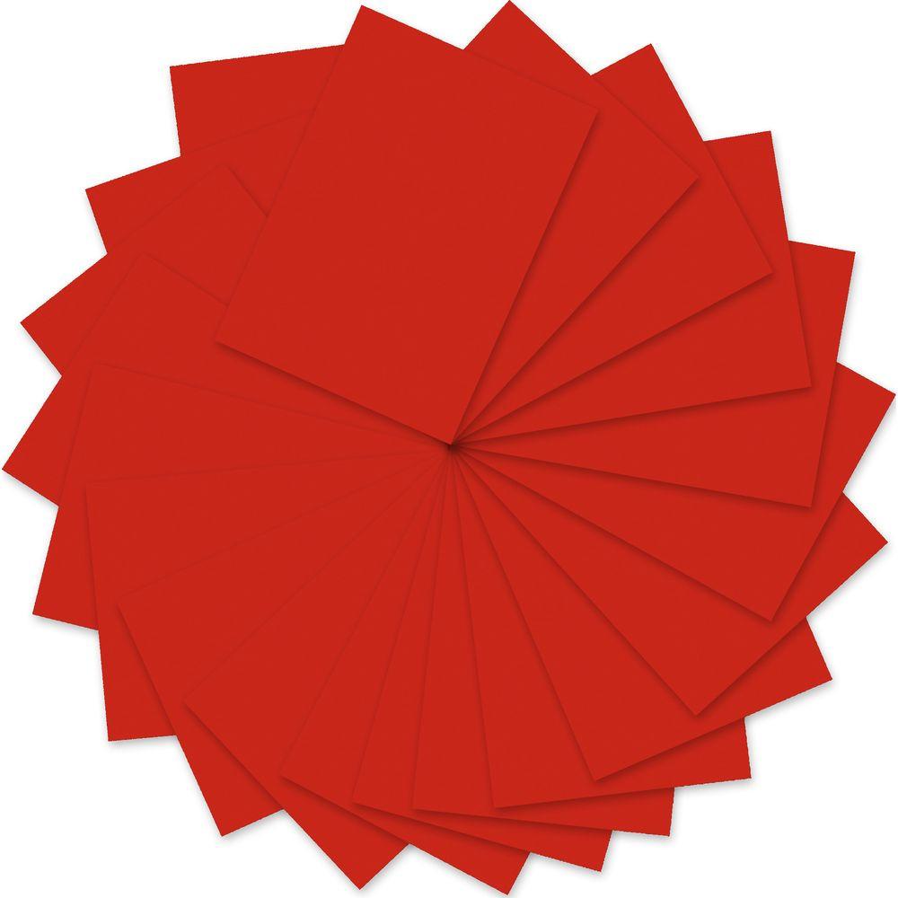 Ursus URSUS Tonzeichenpapier A3 2174022 130g. rubinrot 100 Blatt