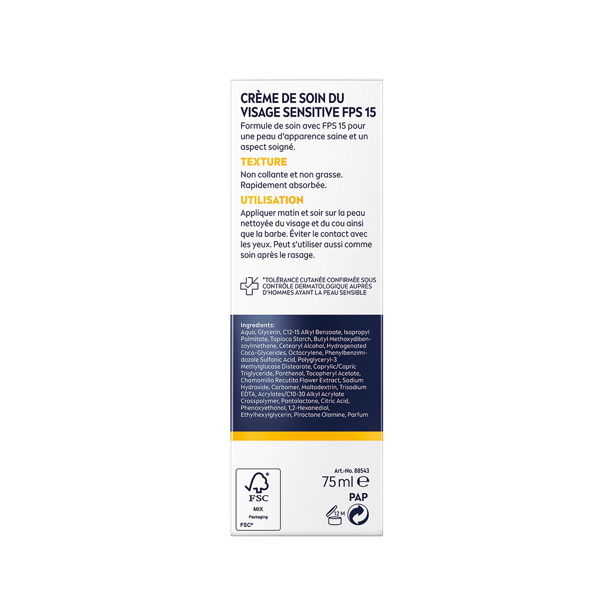 NIVEA Sensitive Gesichtspflege Creme LSF 15