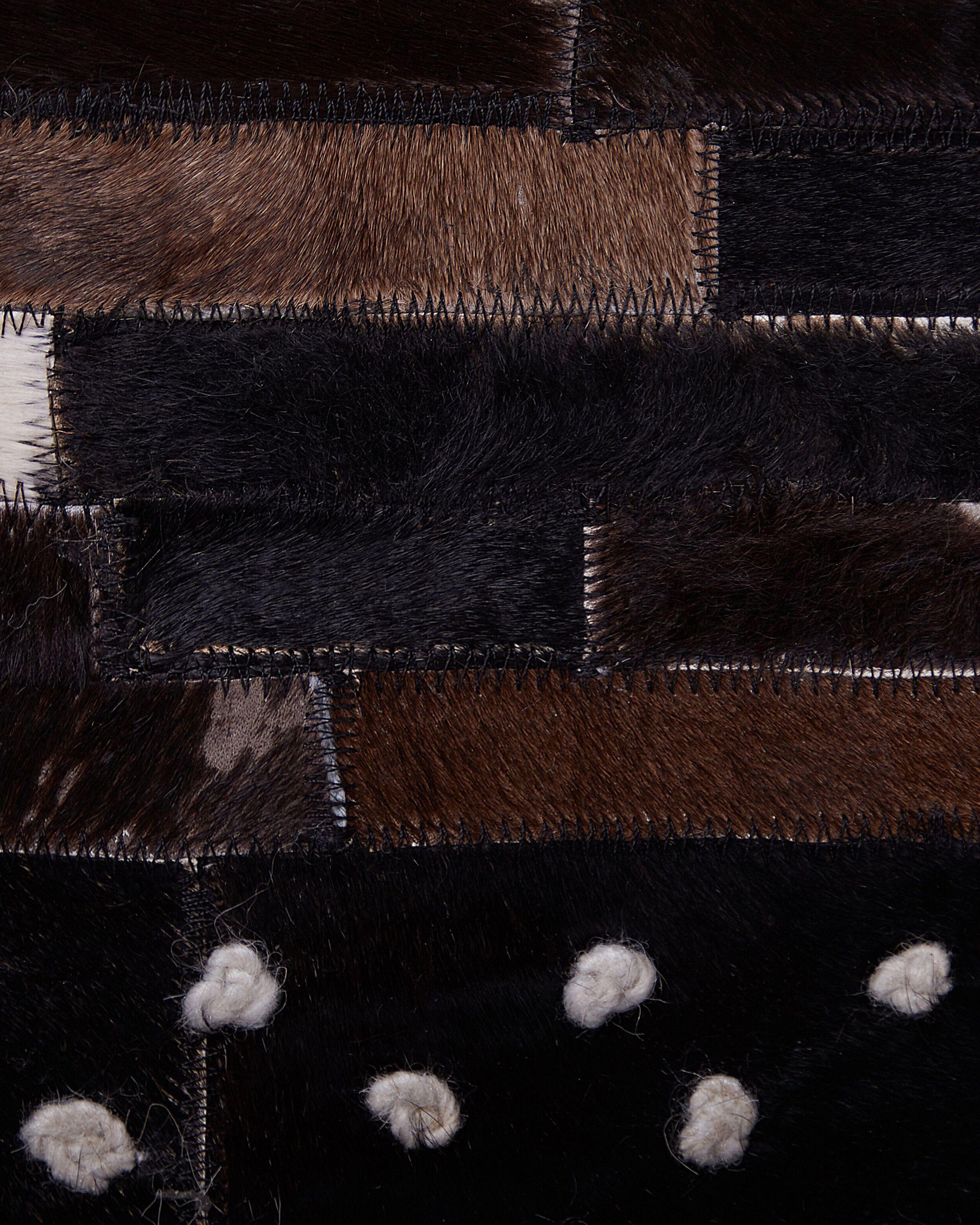 Beliani Teppich aus Kuhfell Modern AKSEKI