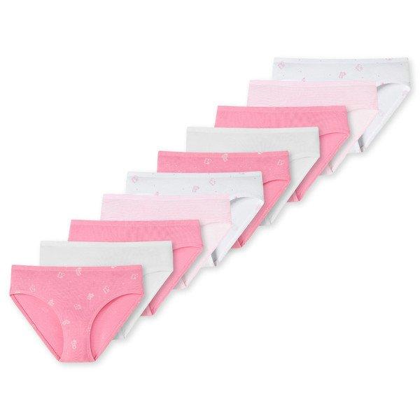 Schiesser 10er Pack 95/5 Kids Girls Organic Cotton - Slips