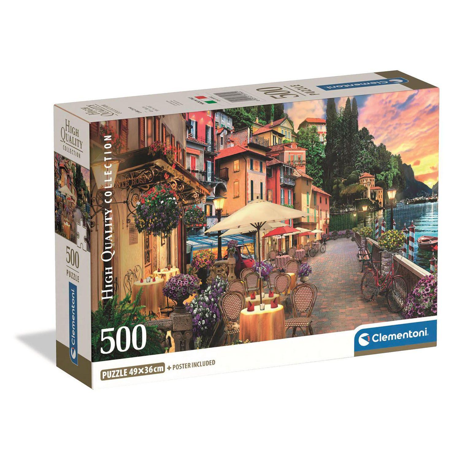 Clementoni Puzzle Comer See, Italien (500Teile)