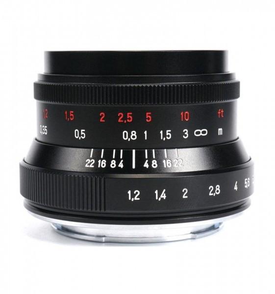 7ARTISANS Festbrennweite 35 mm F1.2 Mark II