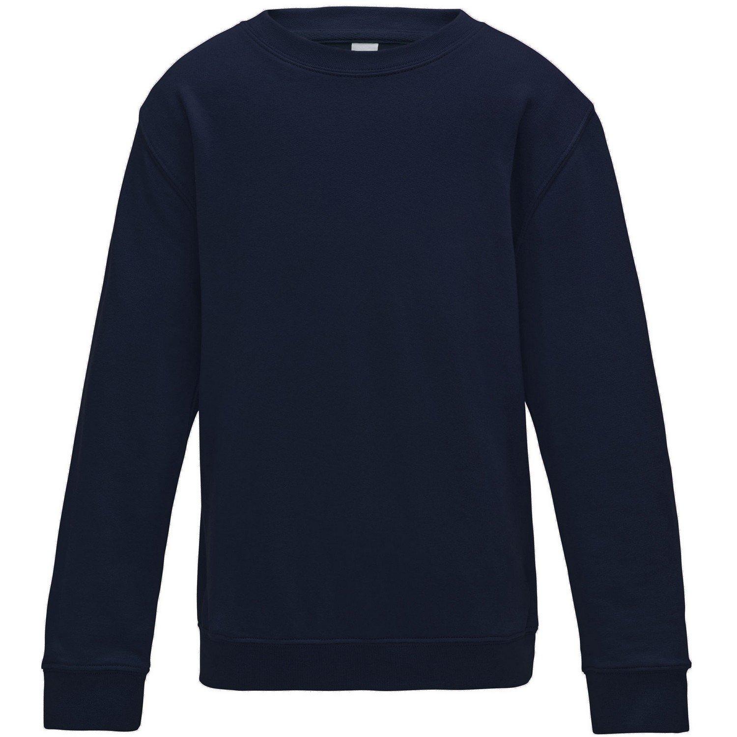 AWDis Just Hoods Plain Pullover mit Rundhalsausschnitt