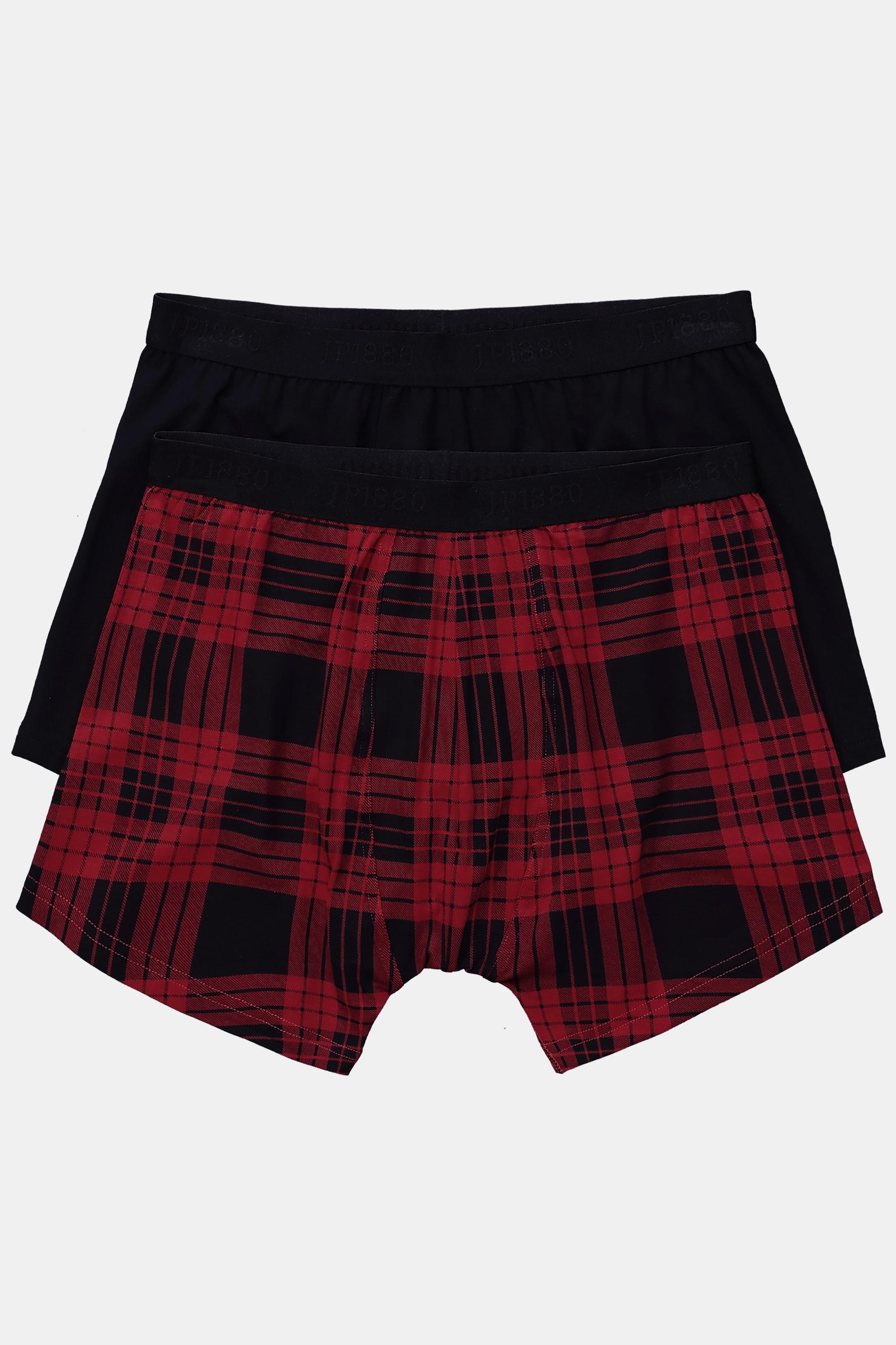 JP1880 Mid-Pants FLEXNAMIC®, OEKO-TEX, 2er-Pack, Unterhose, bis 7 XL