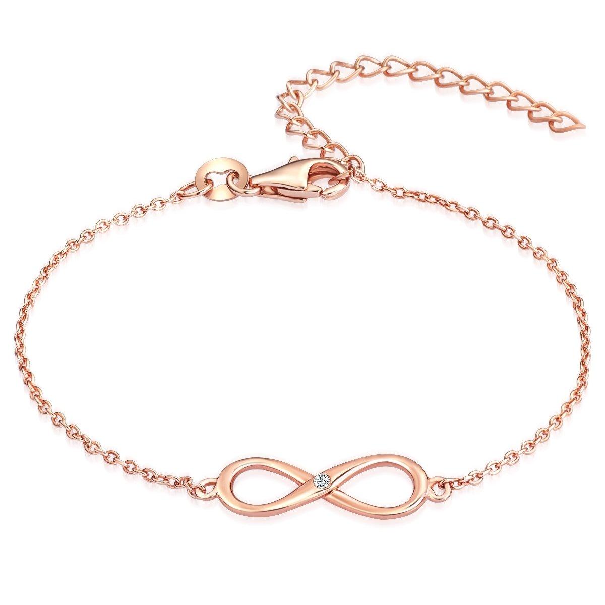 Lulu & Jane Diamant-Armband Infinity