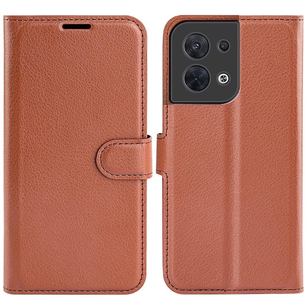 Cover-Discount OPPO Reno8 - Leder Etui Hülle