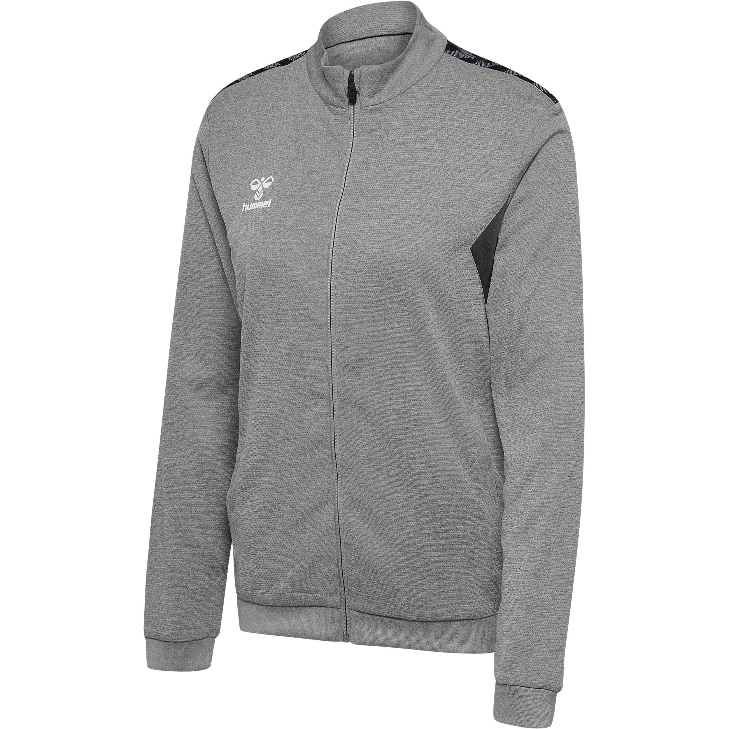 Hummel sweatjacke mit reißverschluss polyester damen authentic