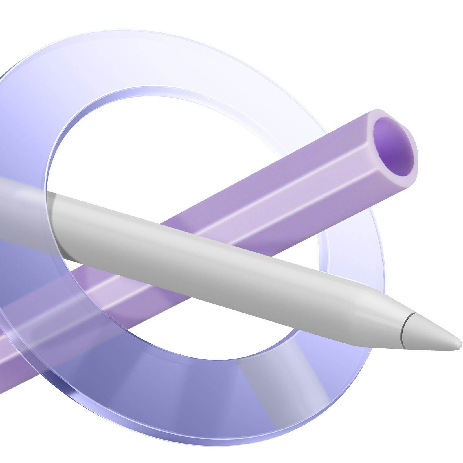 Avizar Apple Pencil 1 Stiftschutz Violett