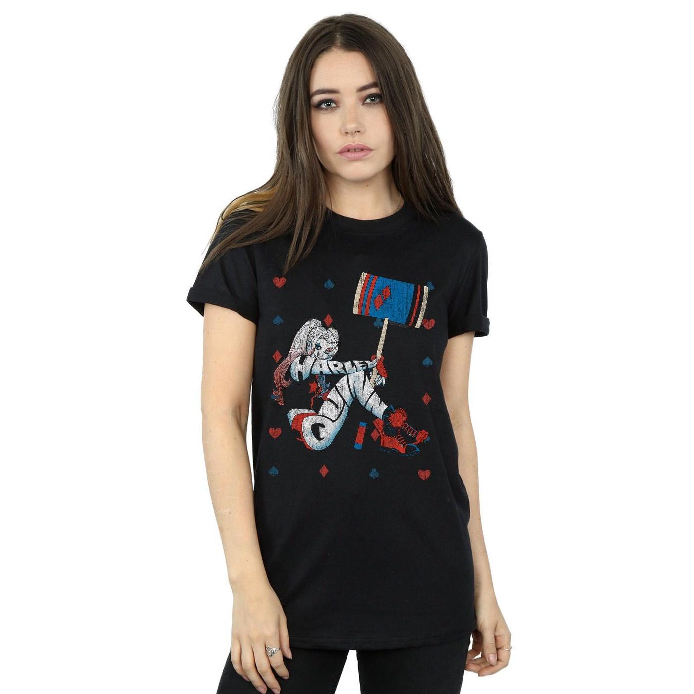 DC COMICS Harley Quinn Grafik Print T-Shirt