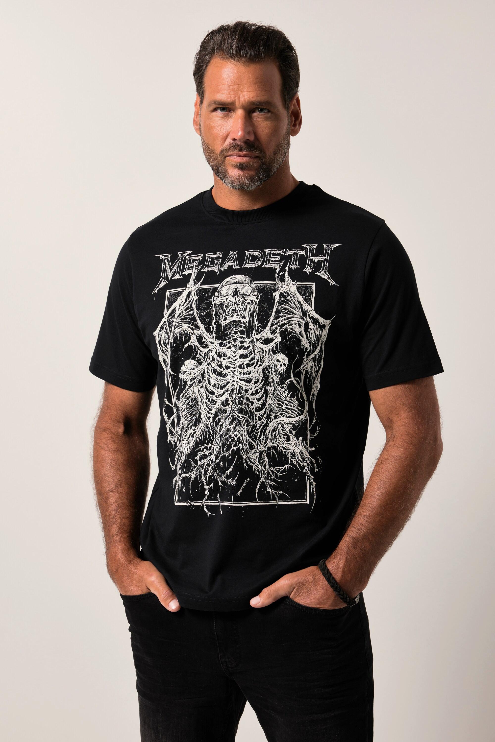 JP1880 Megadeth Halbarm Band T-Shirt