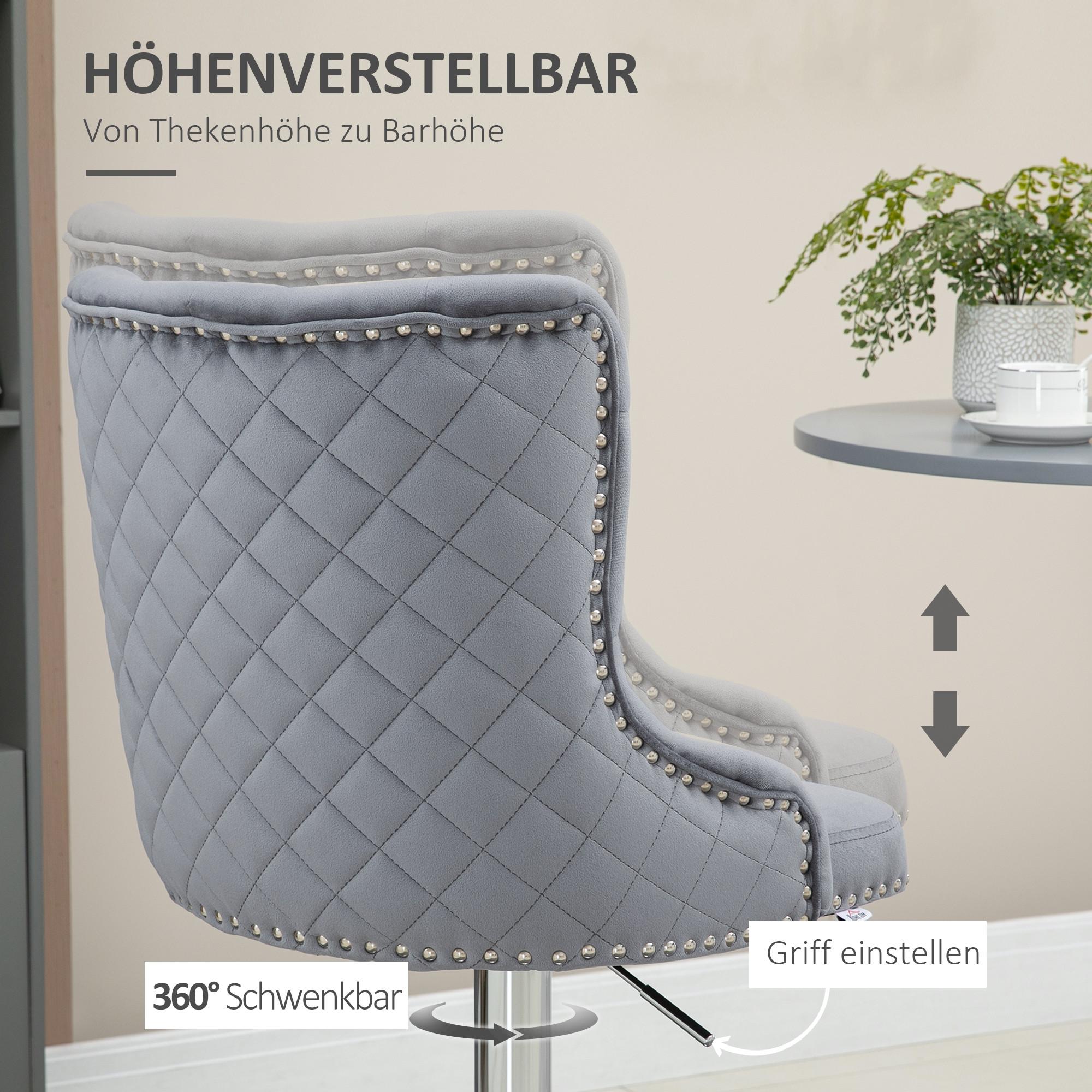 HOMCOM Barhocker