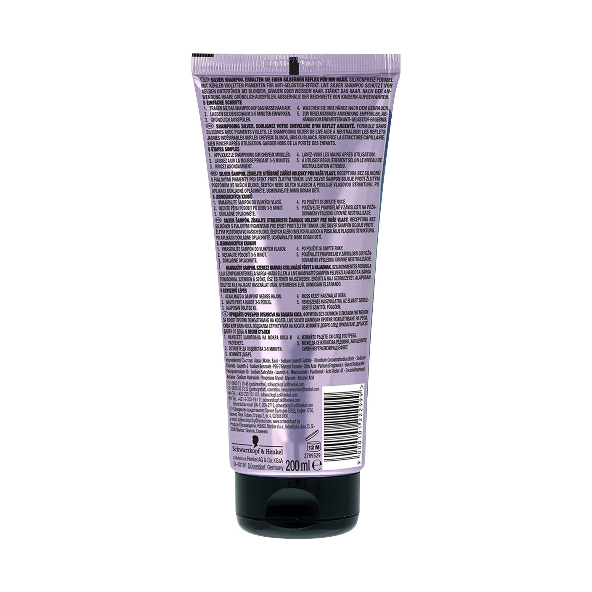 LIVE Live Silver Silver Shampoo