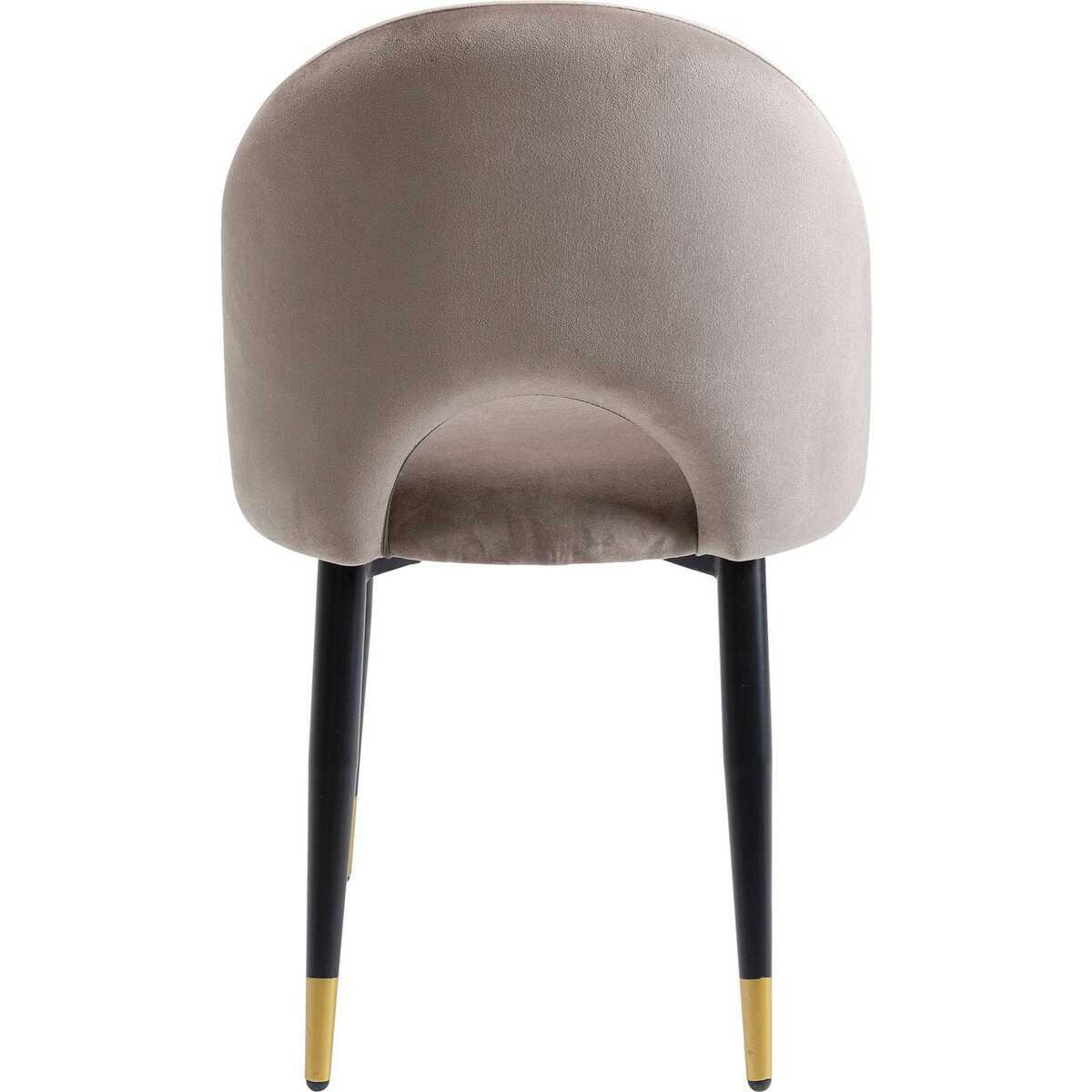 KARE Design Stuhl Iris Velvet Taupe (2-Set)