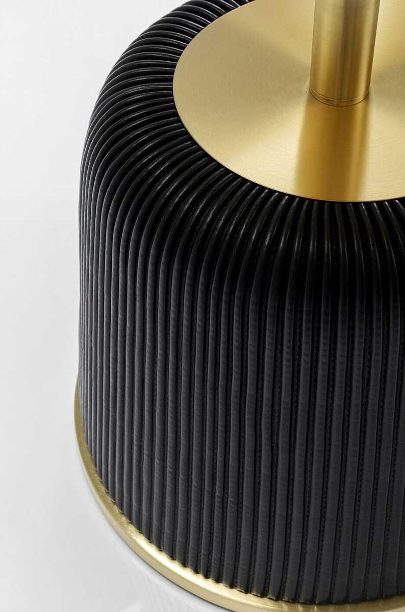 KARE Design Beistelltisch Endless Vegas Schwarz rund 40