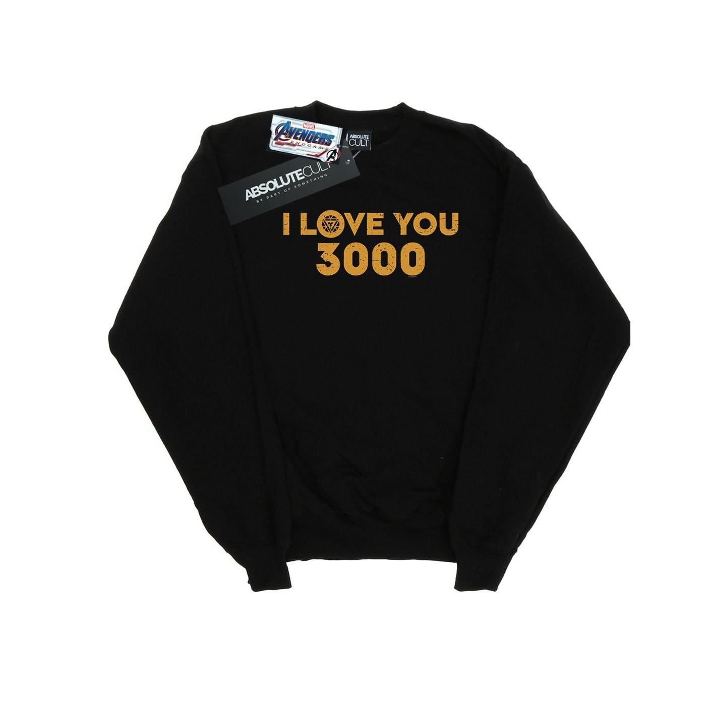 MARVEL Avengers Endgame I Love You 3000 Arc Reactor Sweatshirt