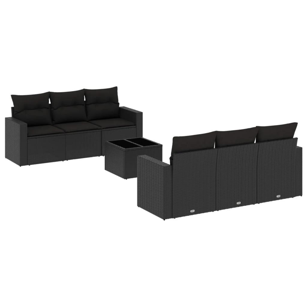 VidaXL Garten sofagarnitur poly-rattan
