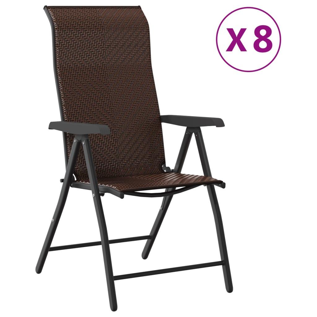 VidaXL Gartenstuhl poly-rattan