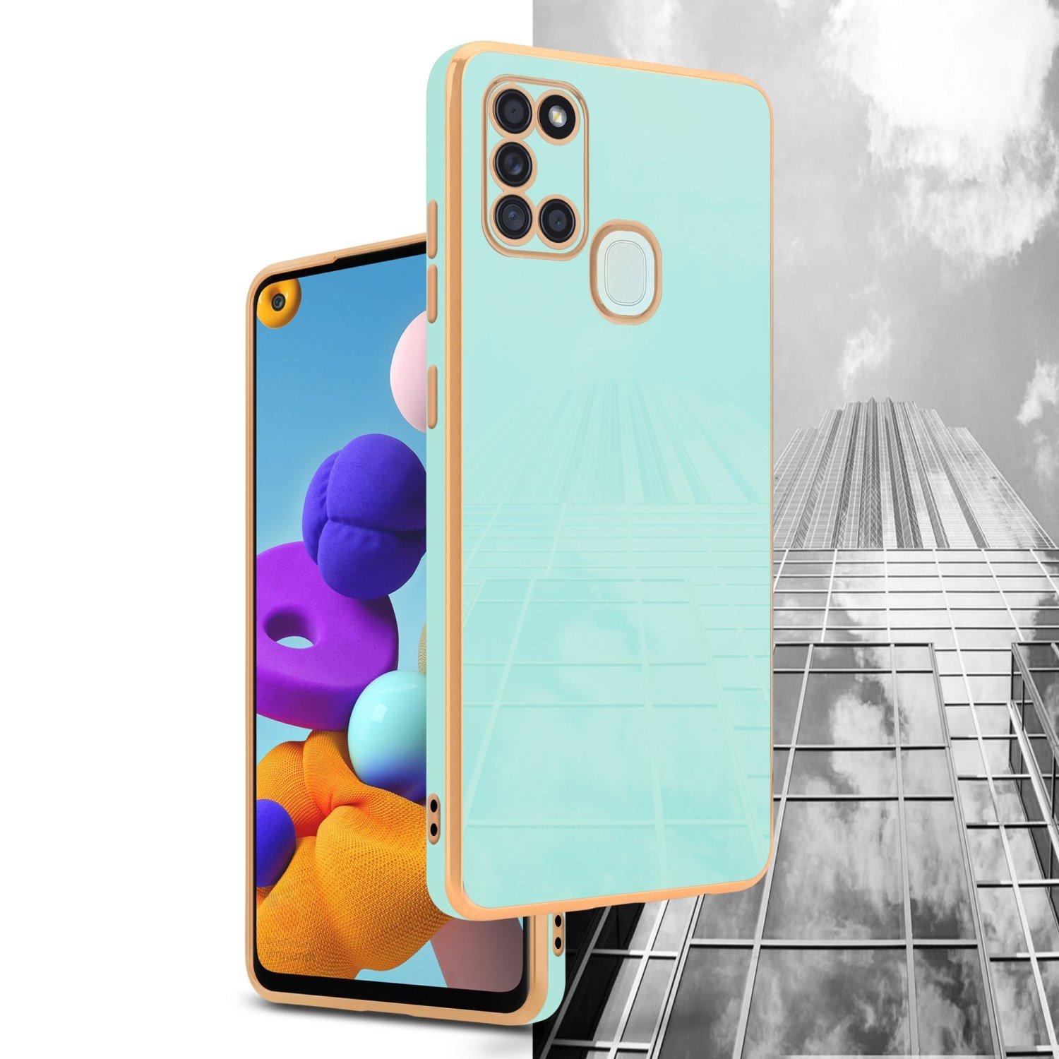 Cadorabo Hülle für Samsung Galaxy A21s mit Kameraschutz