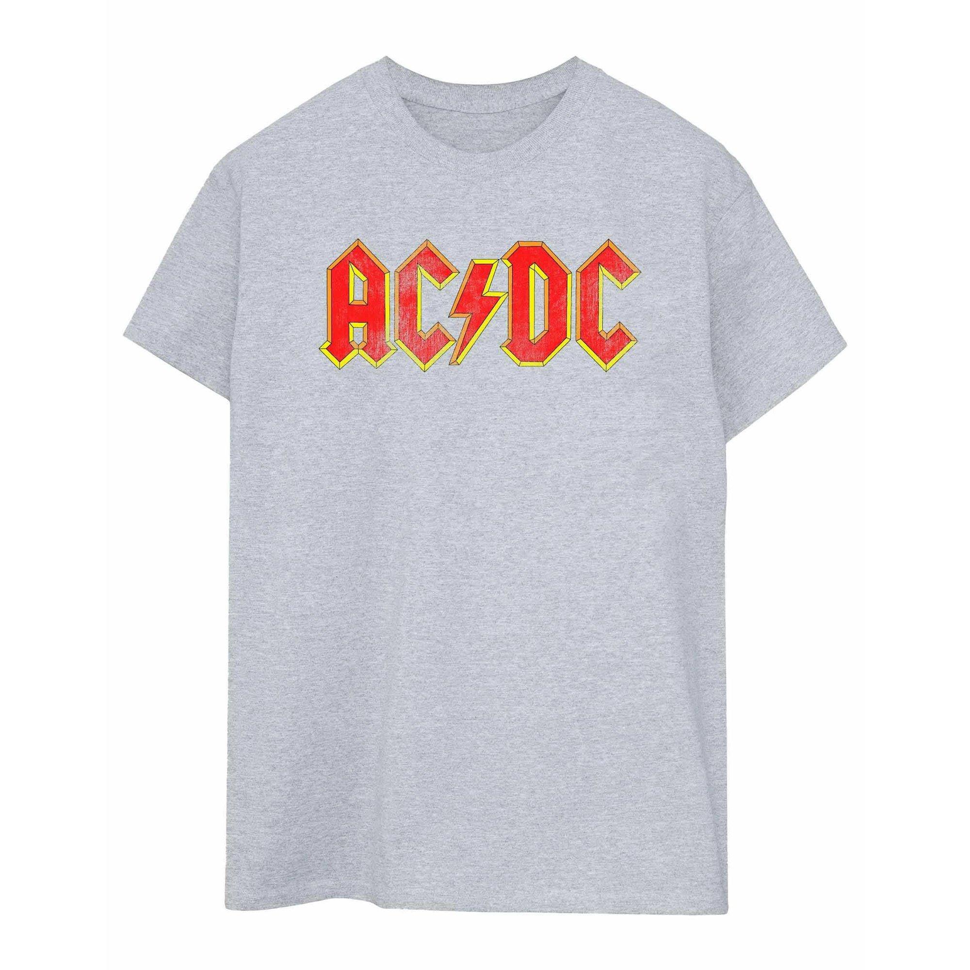 AC/DC ACDC Logo Print T-Shirt