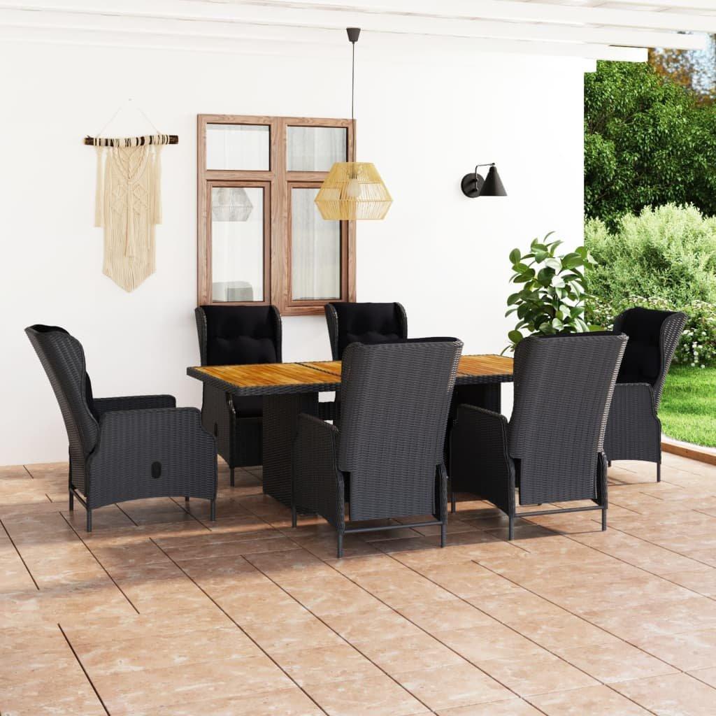 VidaXL Gartenmöbel-set poly-rattan
