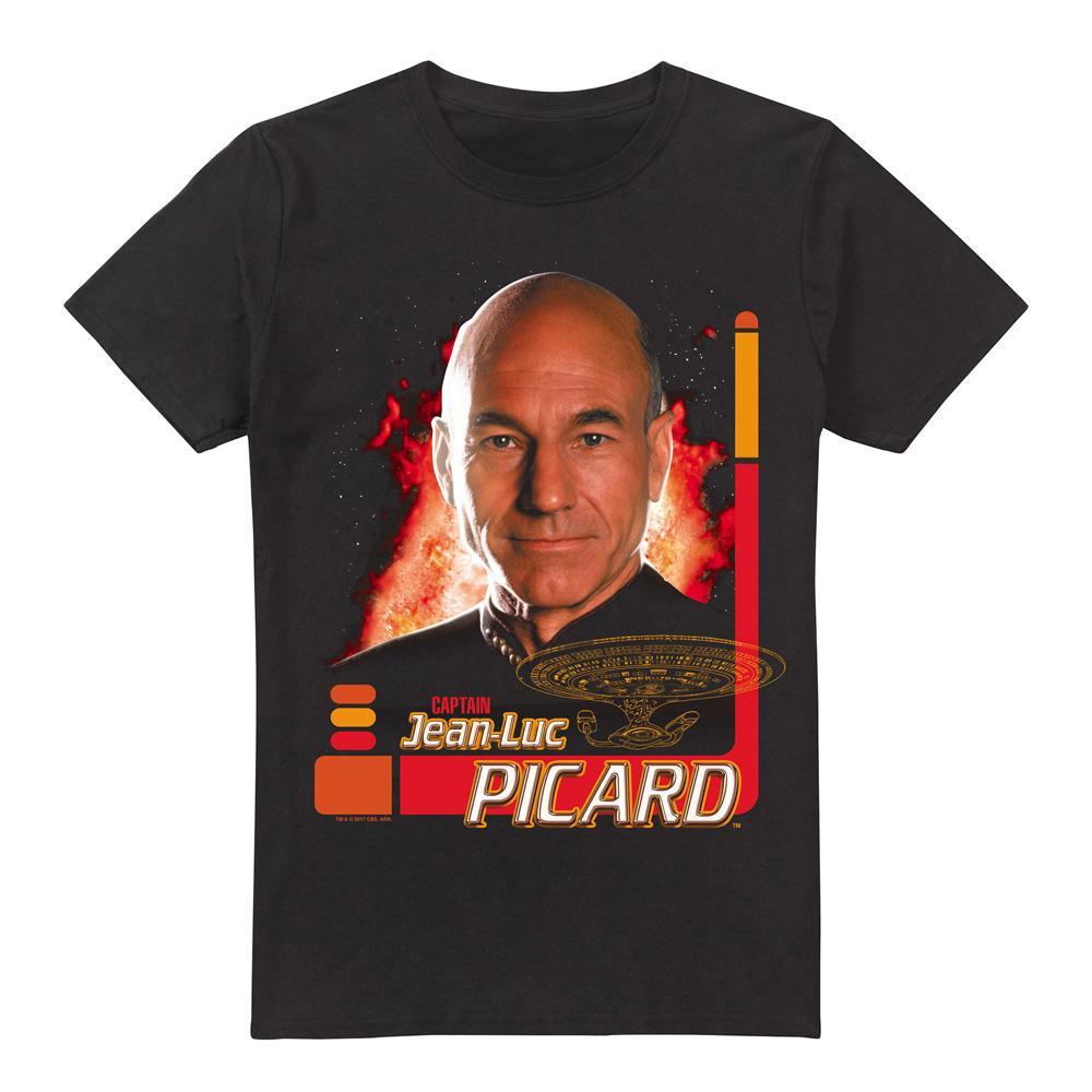 Star Trek Captain Jean-Luc Picard Grafik T-Shirt