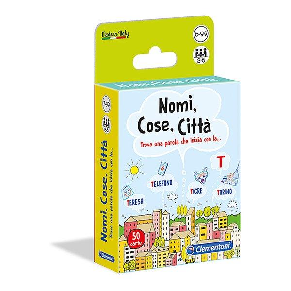 Clementoni Carte Nomi, Cose, Città - Italienisch