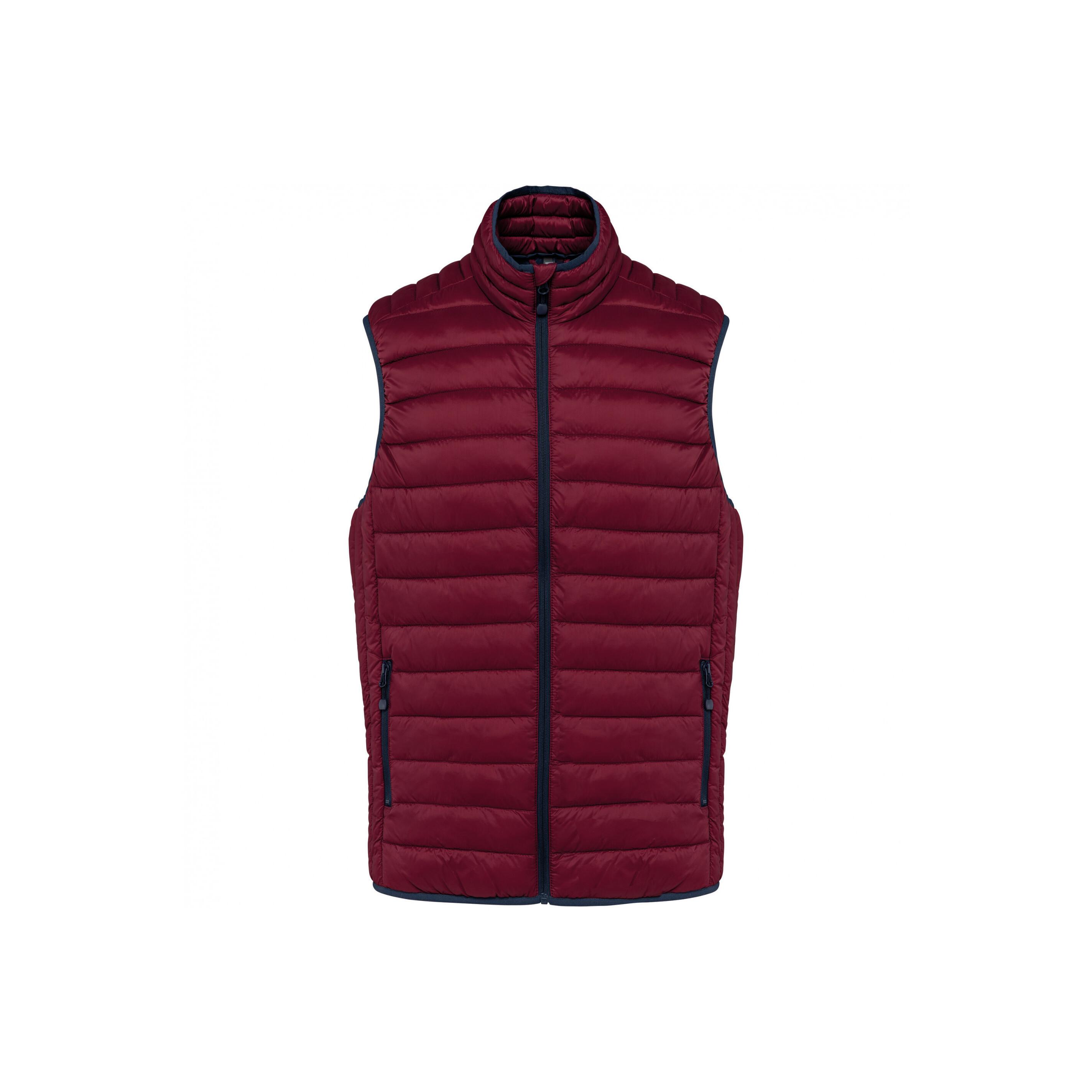 Kariban leichte ärmellose daunenjacke