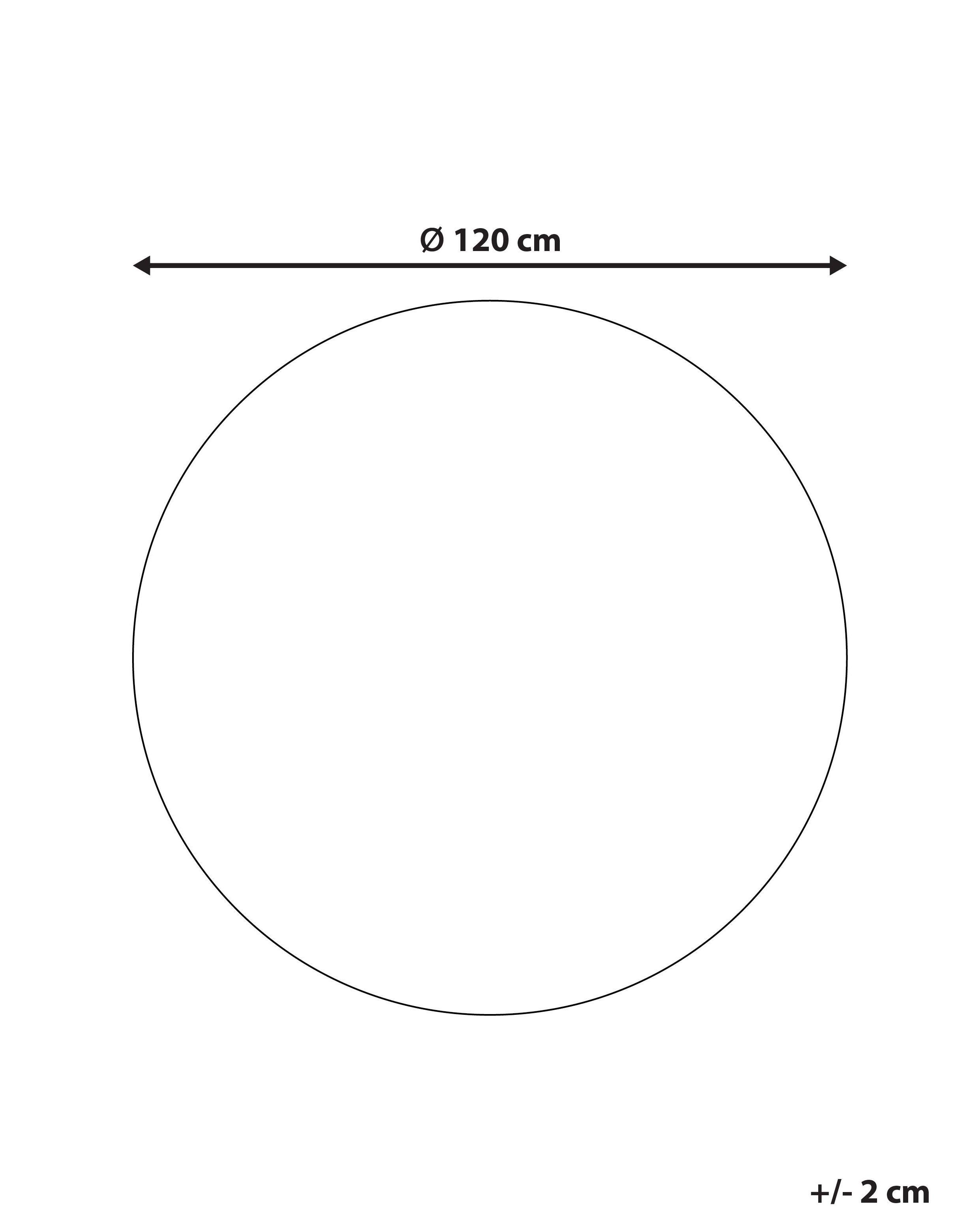 Beliani Kinderteppich aus Jute Boho EARTH