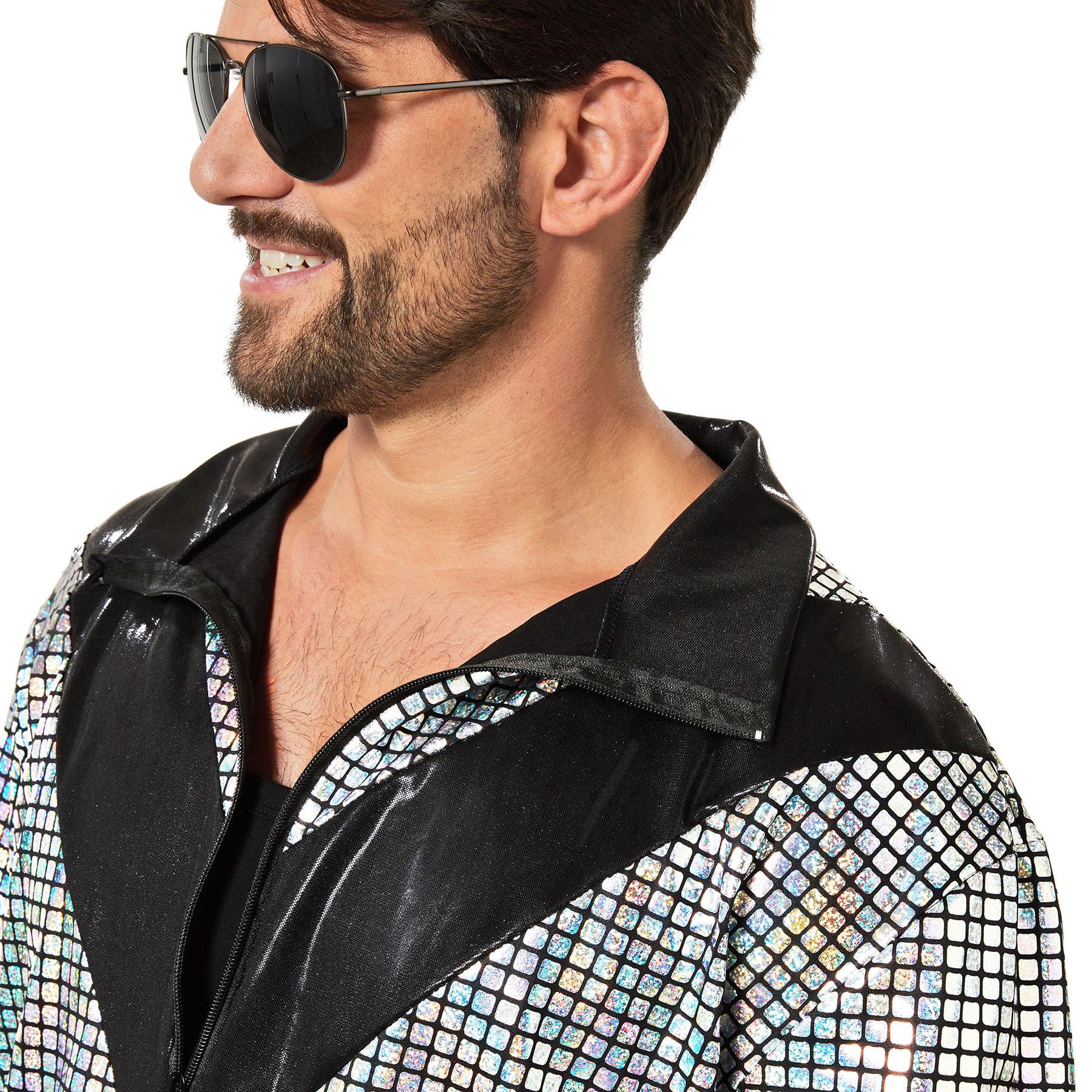 Tectake kostüm Retro 80er 90er Jahre Disco Jogginganzug