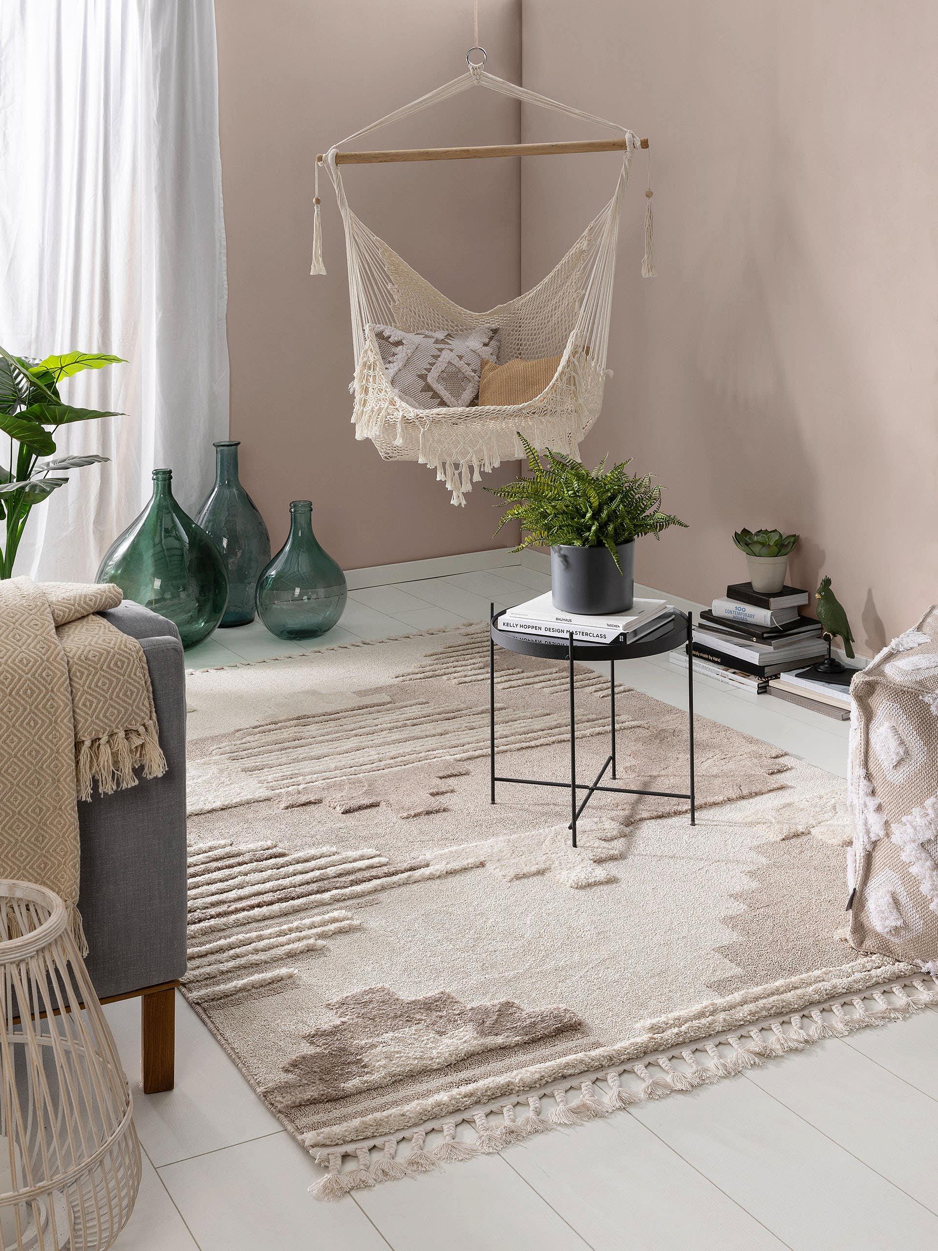 Benuta Teppich Oyo CreamBeige