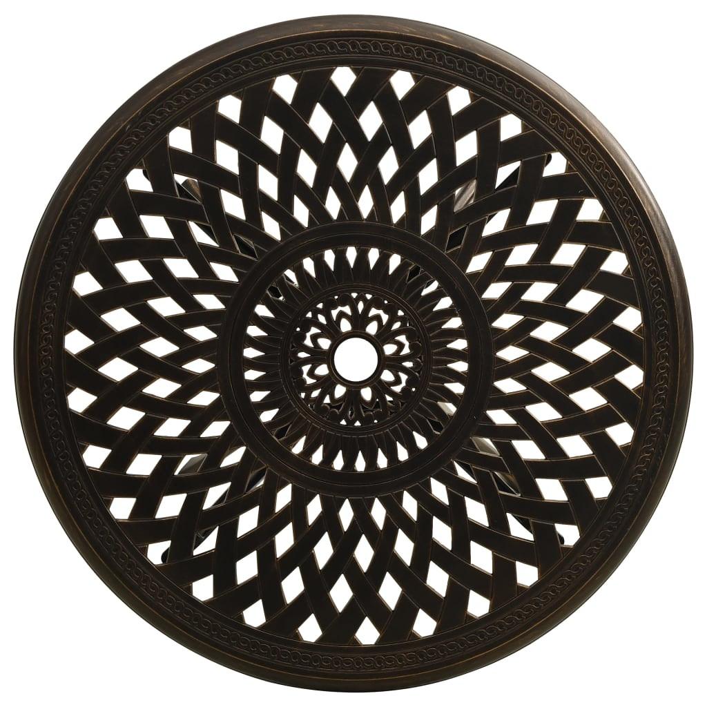 VidaXL Gartentisch aluminium