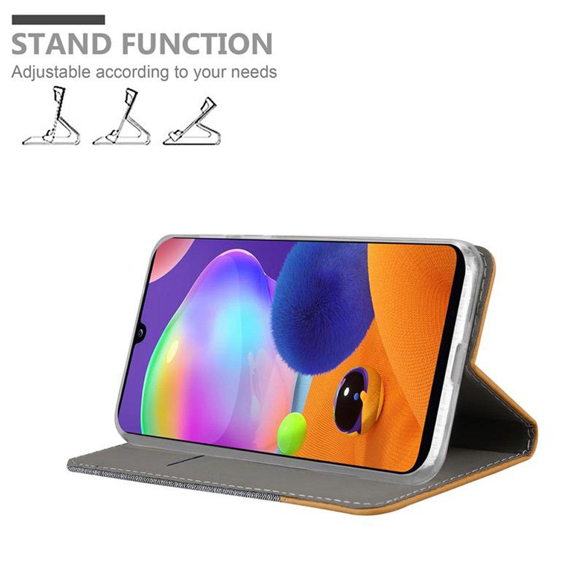 Cadorabo Hülle für Samsung Galaxy A31 Magnetverschluss, Kartenfach