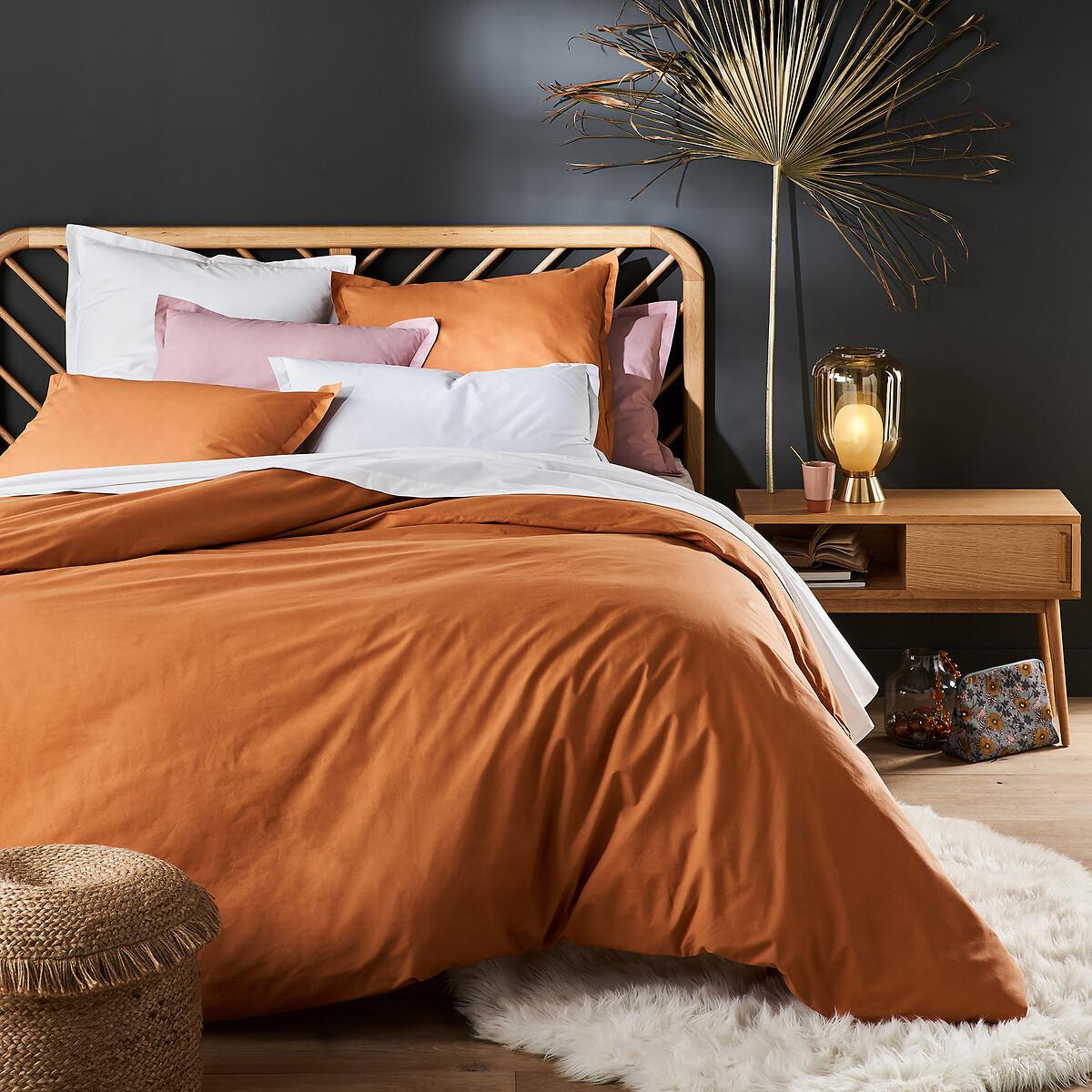 La Redoute Intérieurs Bett Anda mit Bettkasten aus massiver Eiche und Eichenfurnier