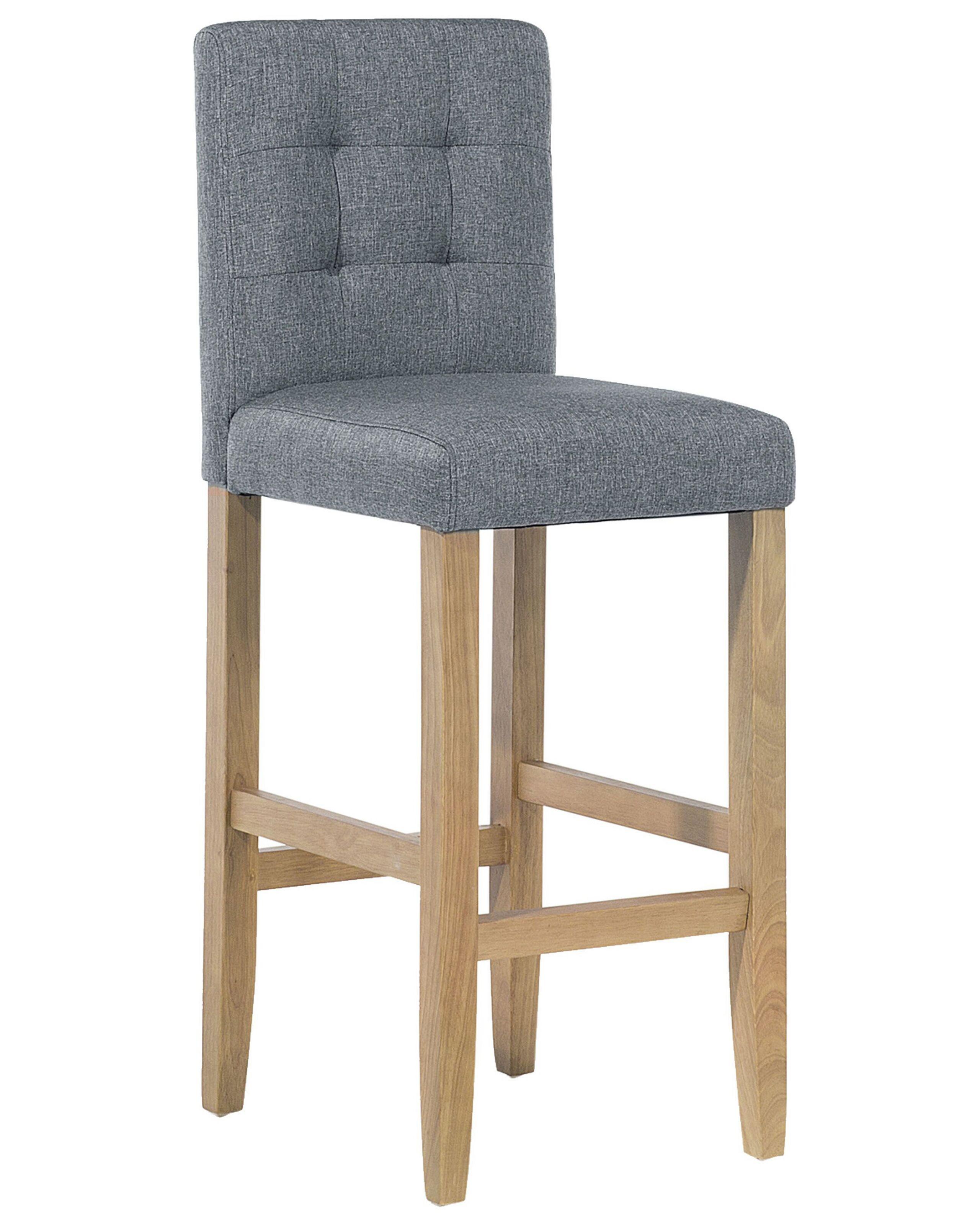 Beliani Barstuhl aus Polyester Retro MADISON