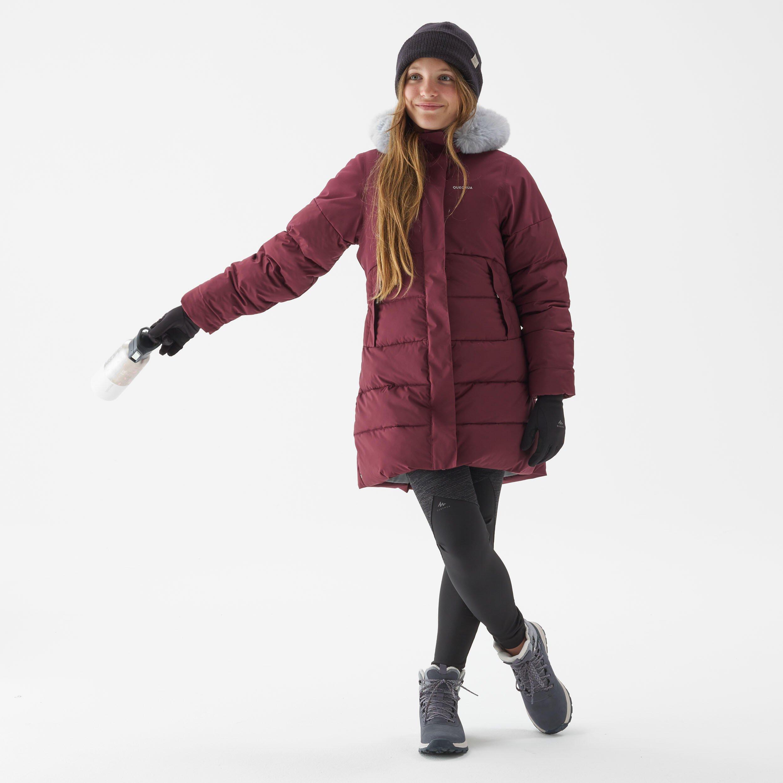 QUECHUA Winterjacke Kinder wattiert wasserdicht warm bis -8°C Wandern - SH500