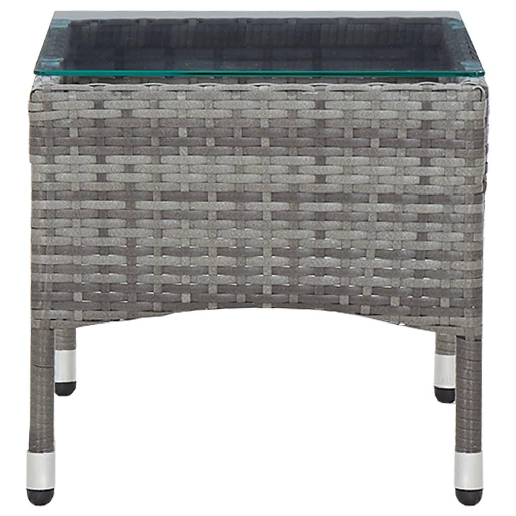 VidaXL Couchtisch poly-rattan
