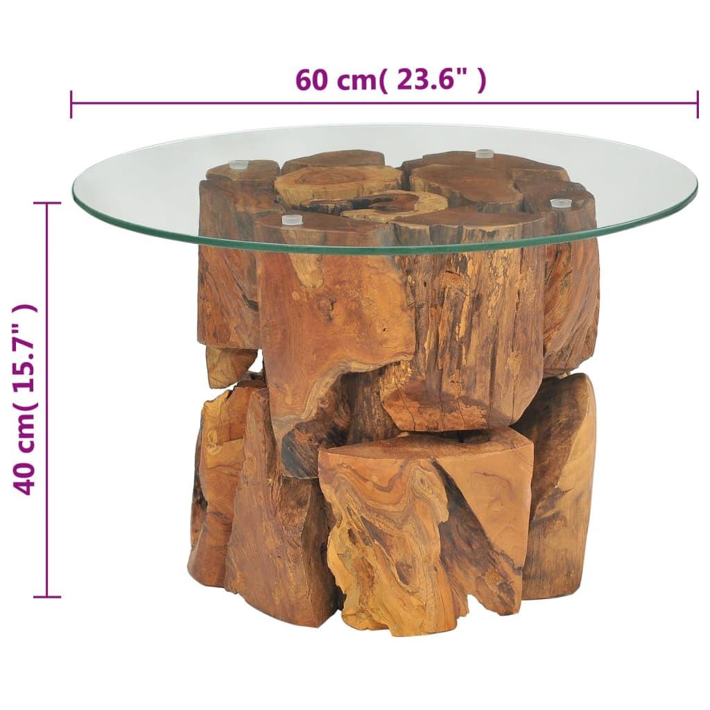 VidaXL Couchtisch teak