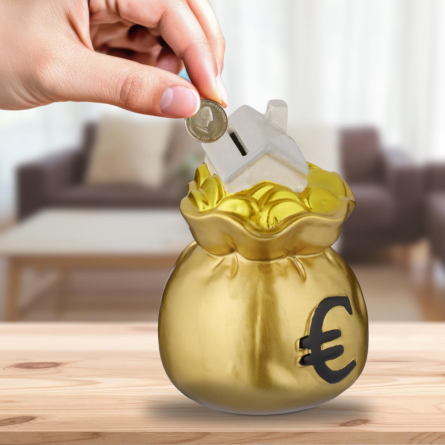 Northio Sparschwein im Geldbeutel