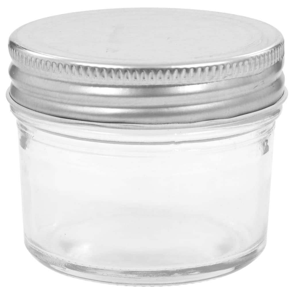 VidaXL Marmeladengläser mit deckeln 48 stk. glas