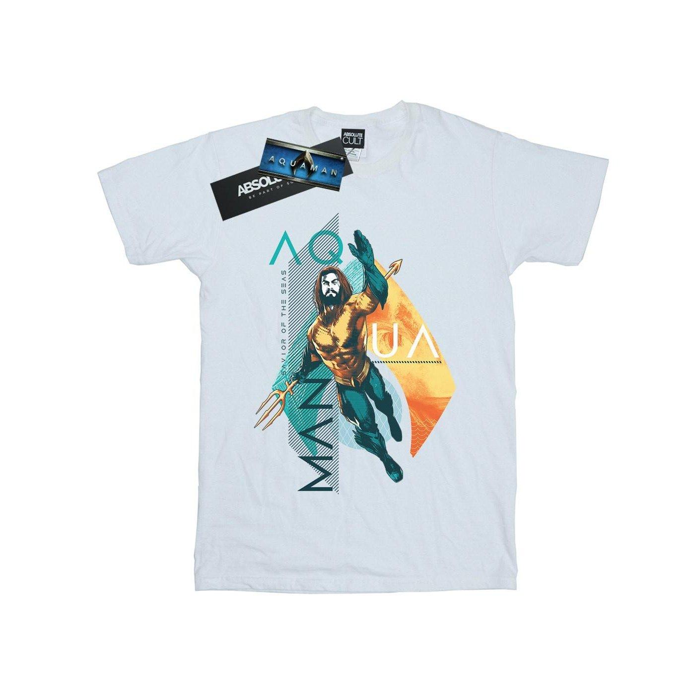 DC COMICS Aquaman Kurzarm T-Shirt