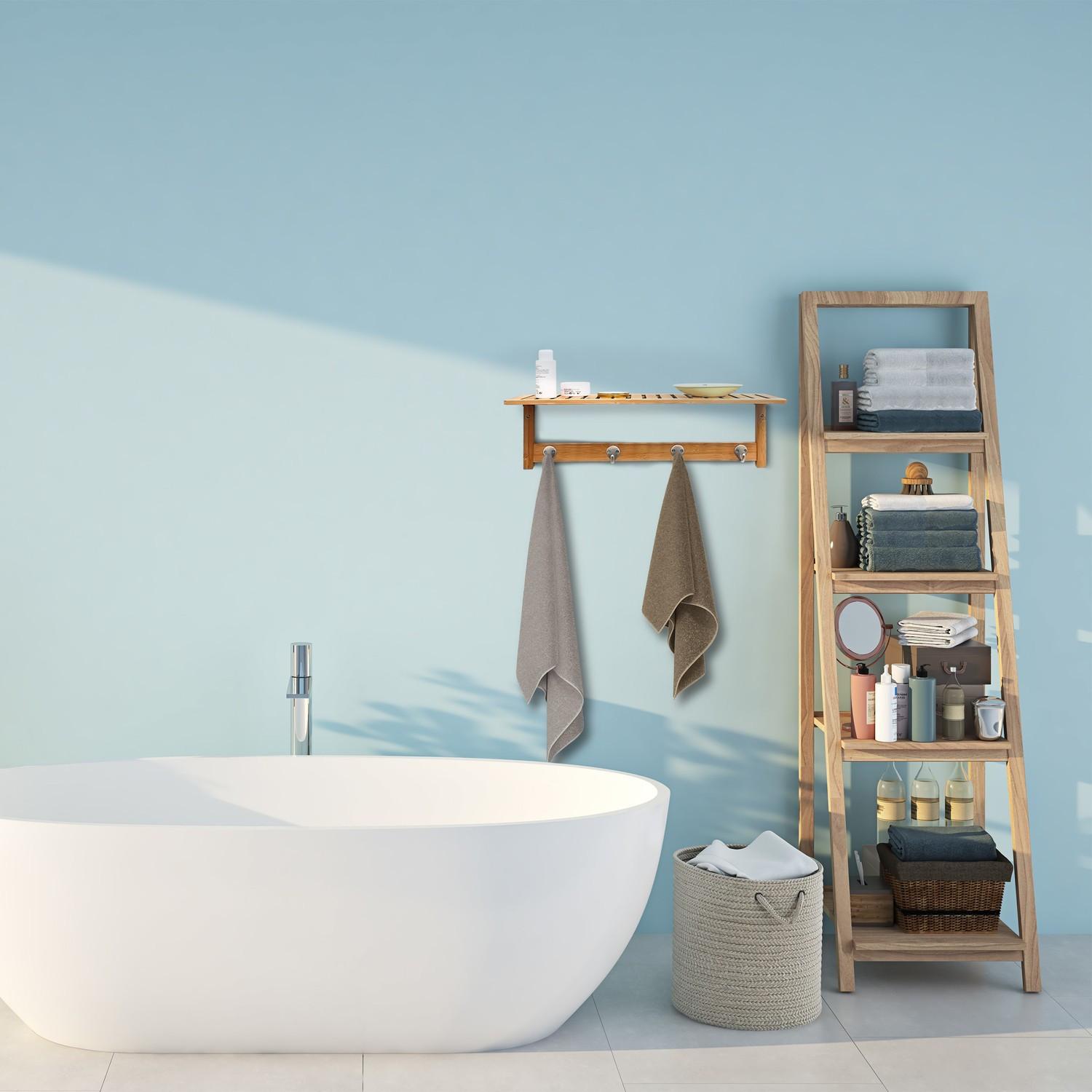 B2X Wandregal mit Hakenleiste