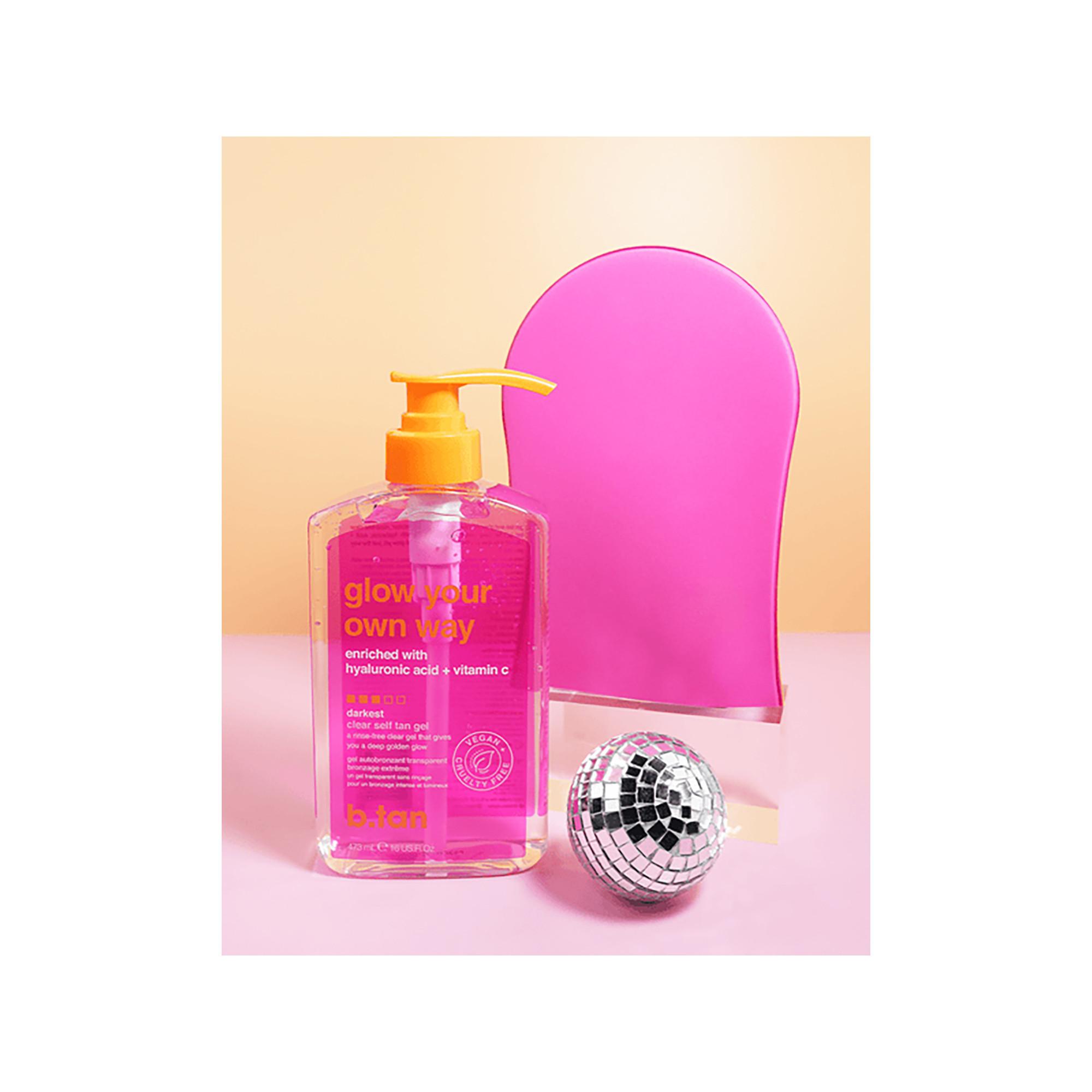 b.tan glow your own way bräunungsgel applikator-handschuh