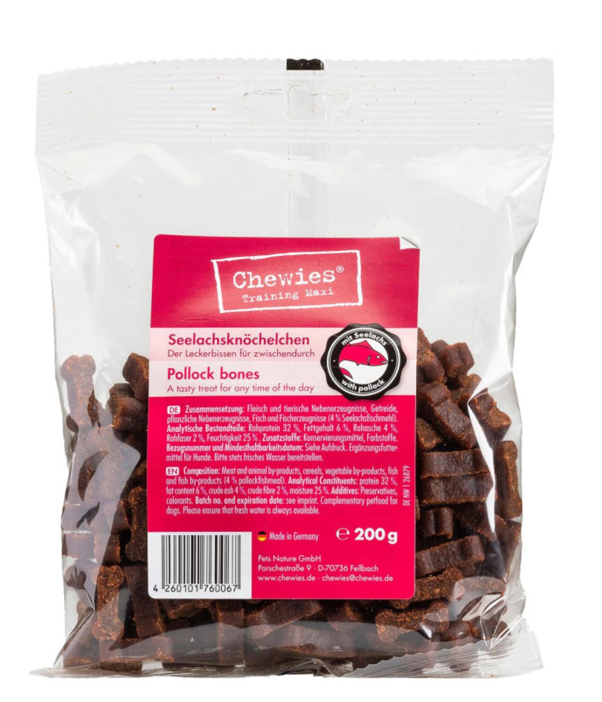 Chewies Maxi Knöchelchen Seelachs - Multipack