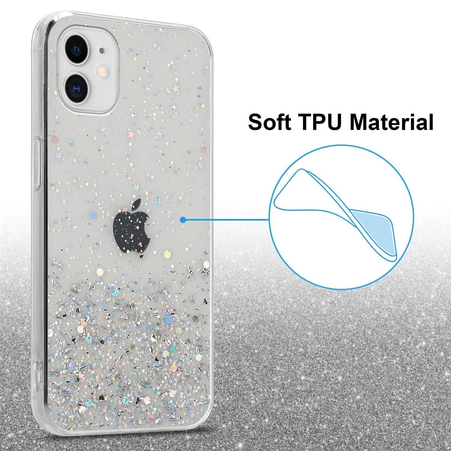 Cadorabo Hülle für Apple iPhone 11 PRO MAX TPU Silikon mit funkelnden Glitter