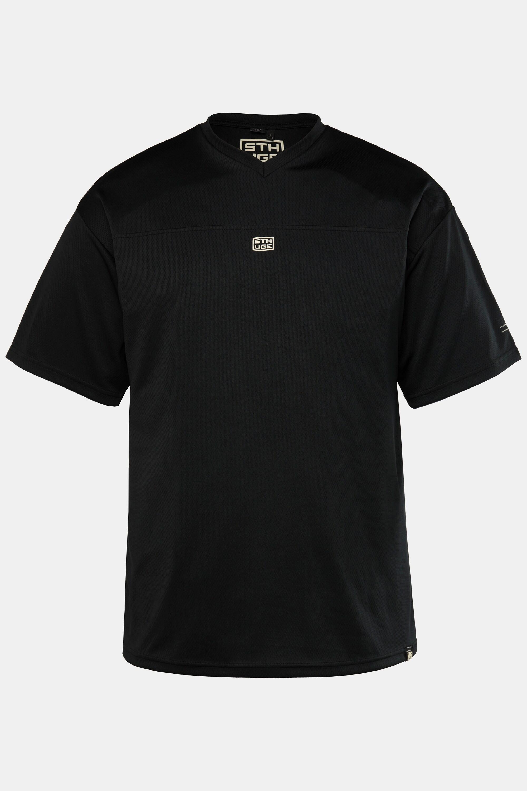 Sthuge Oversized Halbarm T-Shirt mit Rückenprint