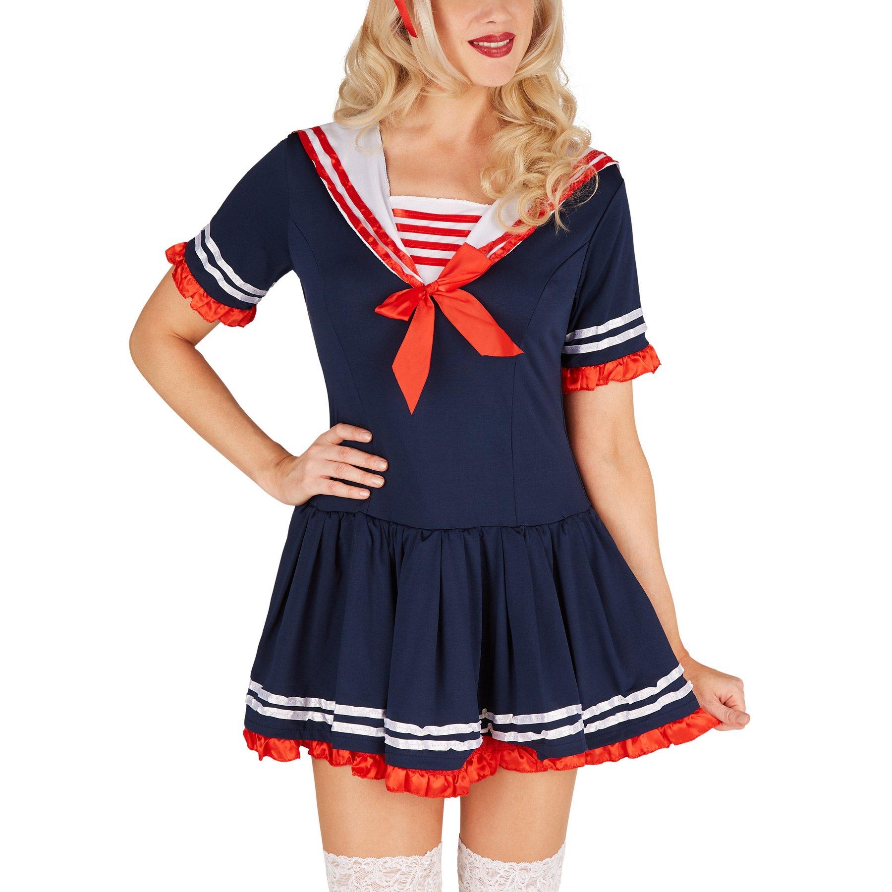 Tectake Frauenkostüm Marine-Lady