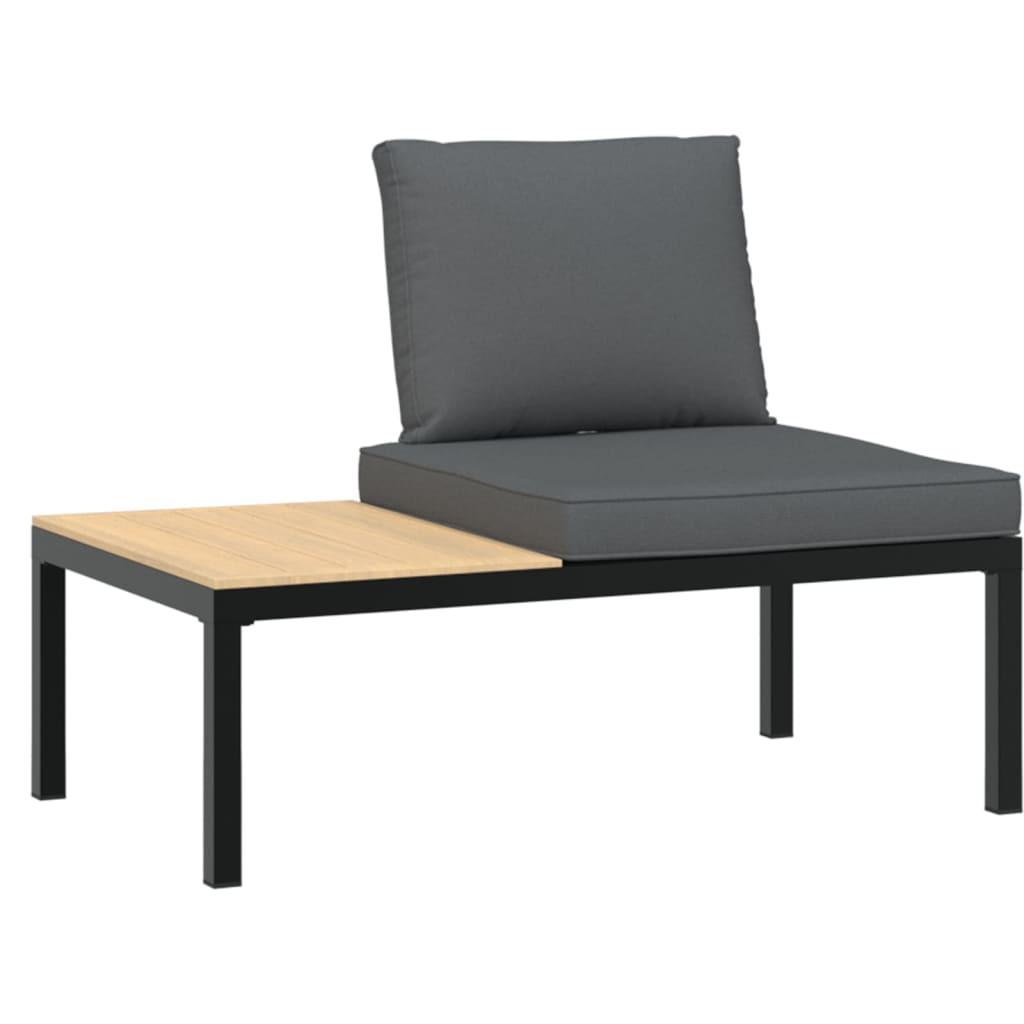 VidaXL Garten sofagarnitur aluminium