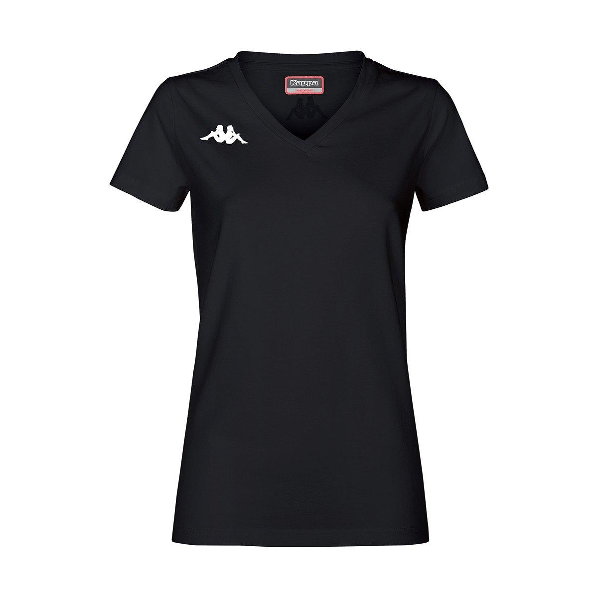 Kappa Brizza Kurzarm V-Ausschnitt T-Shirt